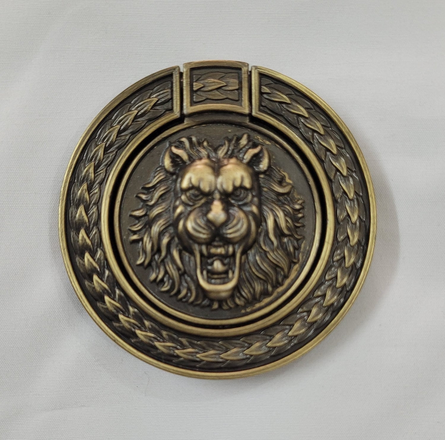 Vintage Lion Head Drawer Knob and Dressing Knob, Antique Cabinet Wardrobe Knocker for Home Decor