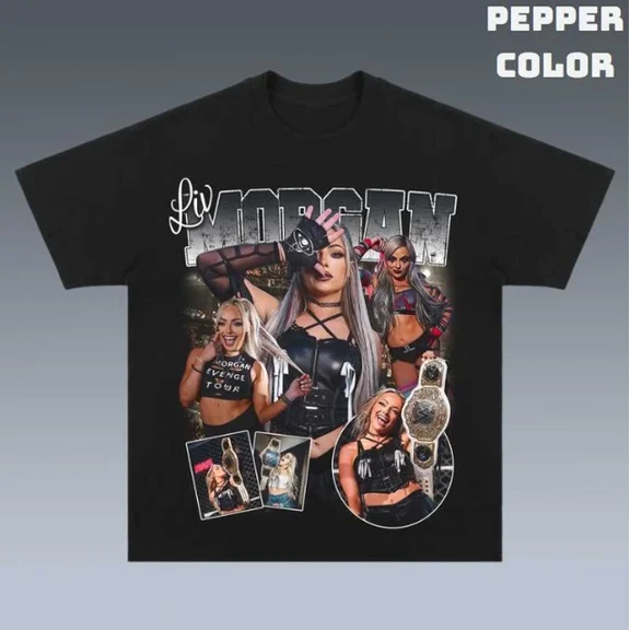 Vintage Liv Morgan Shirt, Vintage Wrestler Shirt, Wwe Unise Shirt, Fan Gift