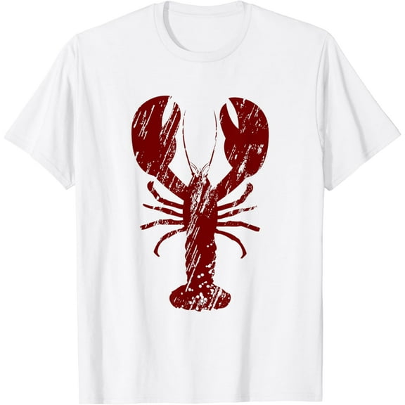 Vintage Lobster Print T-ShirtSay No to Pot Lobster Clothing100% cotton