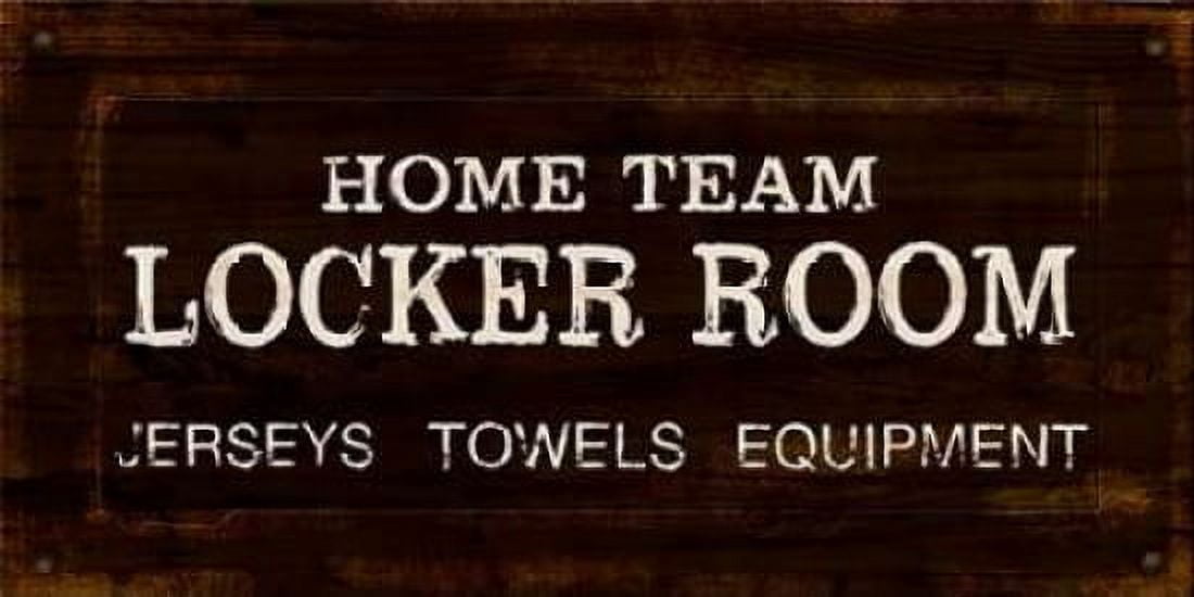 Vintage Locker Room Canvas Art - Sam Appleman (10 x 20)