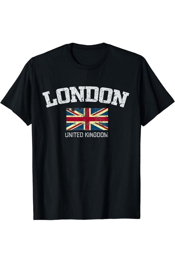 Vintage London England United Kingdom Souvenir Gift T-Shirt