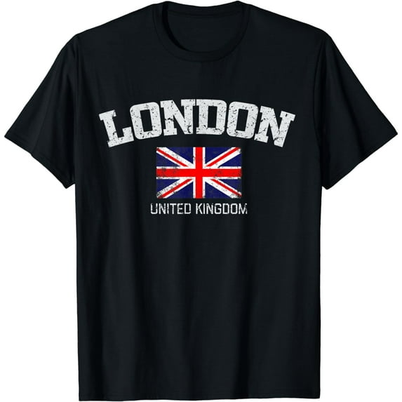 Vintage London England United Kingdom Souvenir Gift T-Shirt