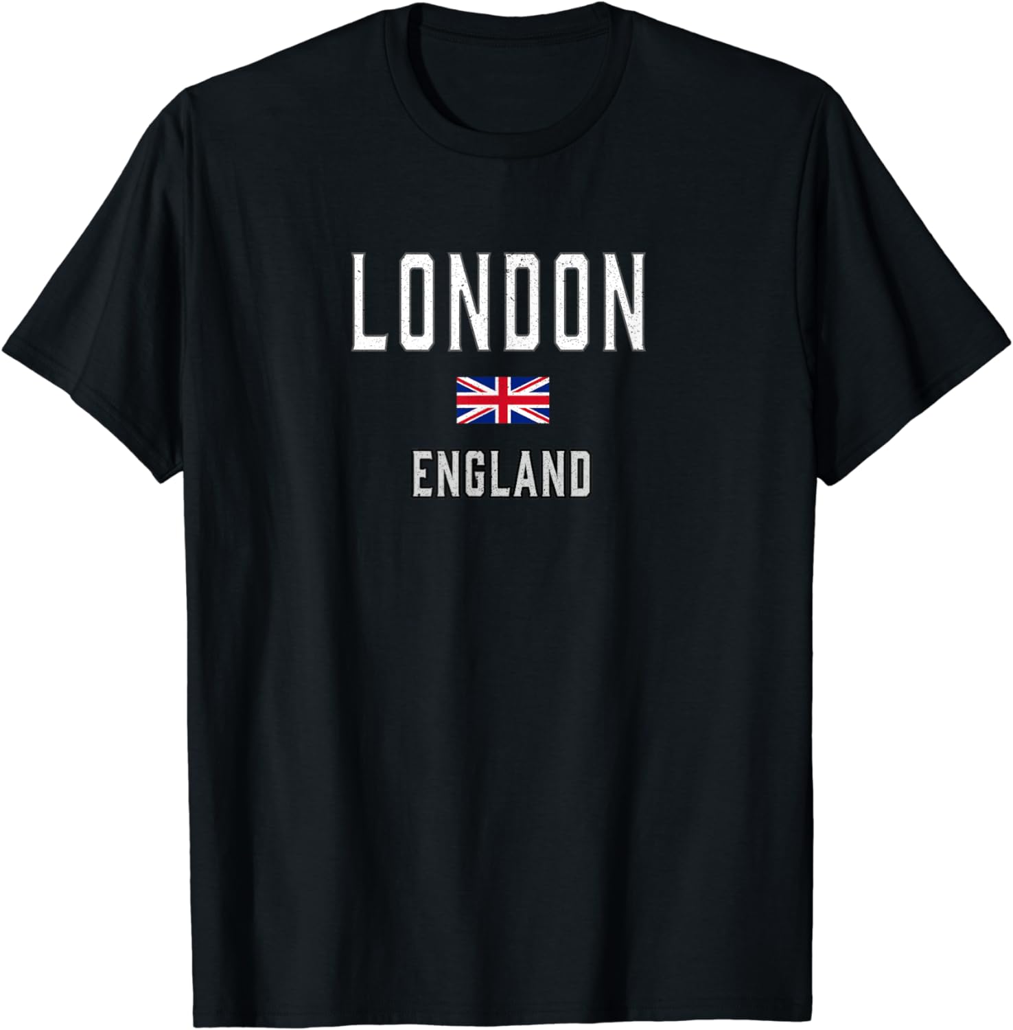 Vintage London England Vintage Souvenir Gift England FLag T-Shirt ...