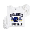 thumbnail image 1 of Vintage Los Angeles 1936 Football Sweatshirt for Men Women and Kids Distressed Game Day Pullover White Sweatshirt Adult Large, 1 of 4