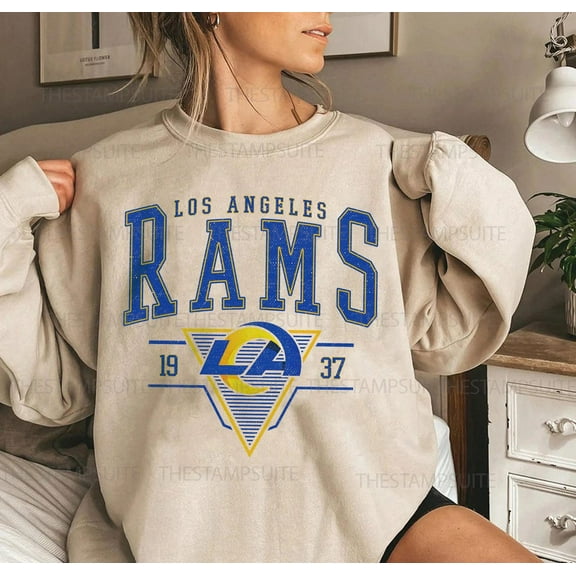 Vintage Los Angeles sweatshirt, Los Angeles Football Fan shirt, Game Day apparel, Ash Grey Color, Size S