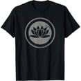 thumbnail image 1 of Vintage Lotus Shirt, Buddhist Shirt for Men & Women T-Shirt men and women can wear, black, white, gifts, 1 of 4
