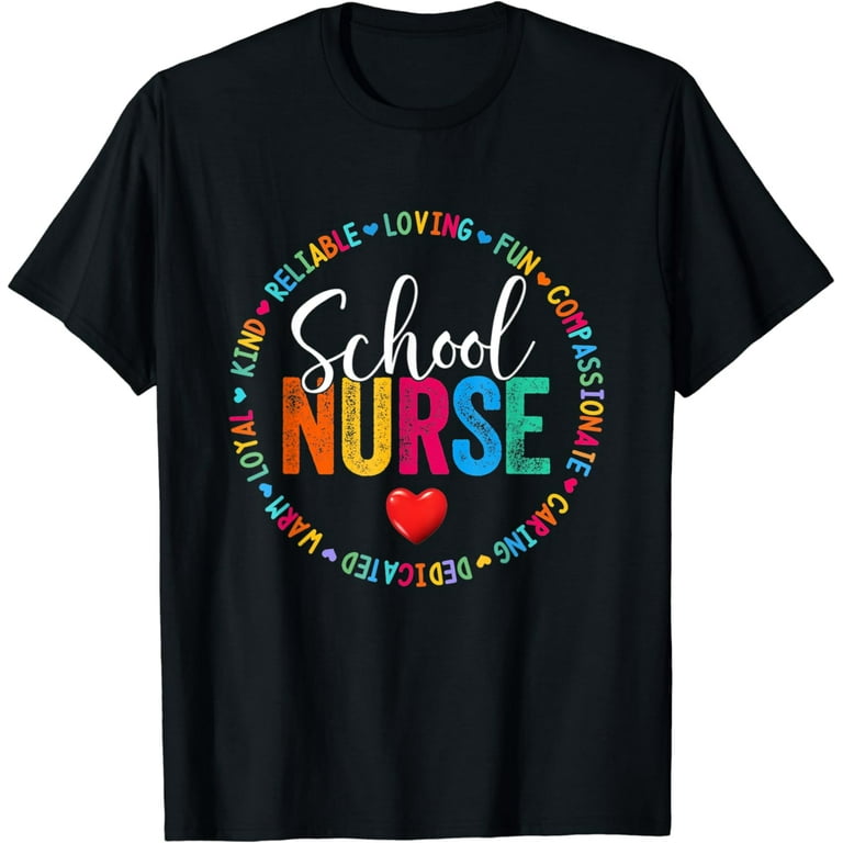 School Nurse Gift Nursing Love T-Shirt School Nurse Gift Nursing Love T-Shirt