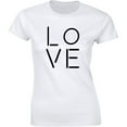 thumbnail image 1 of Vintage Love Retro Womens Good Motivation Inspirational Slogan Men T-Shirt, 1 of 4