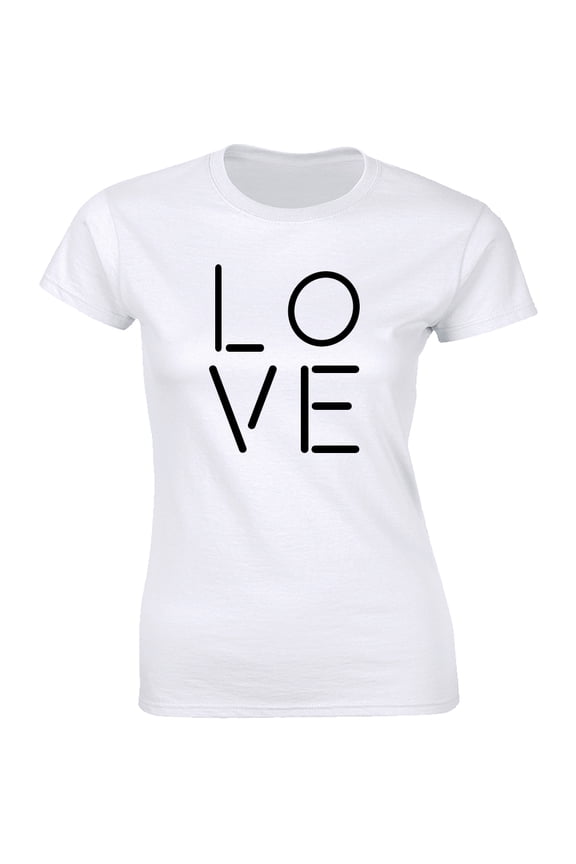 Vintage Love Retro Womens Good Motivation Inspirational Slogan Men T-Shirt