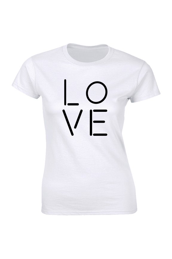 Vintage Love T-Shirt Retro Womens Good Motivation Inspirational Slogan Shirt All Size S-5XL