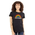 thumbnail image 1 of Vintage Love Unites Pride Rainbow Women's Plus Size Shirt Brisco Brands 2X, 1 of 6