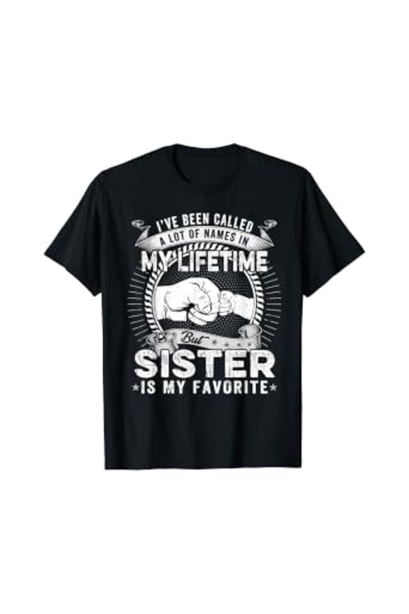 Vintage Loves Called Sister Is My Favorite Mother's Day T-Shirt