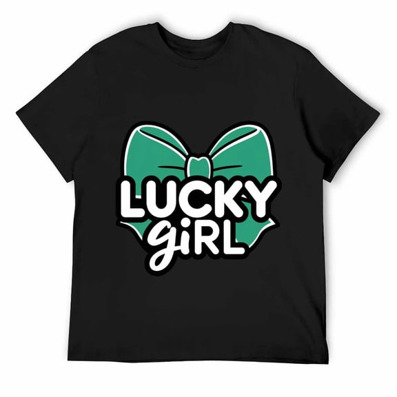 Vintage Lucky Girl T-Shirt - Alpinism Shirt Gift