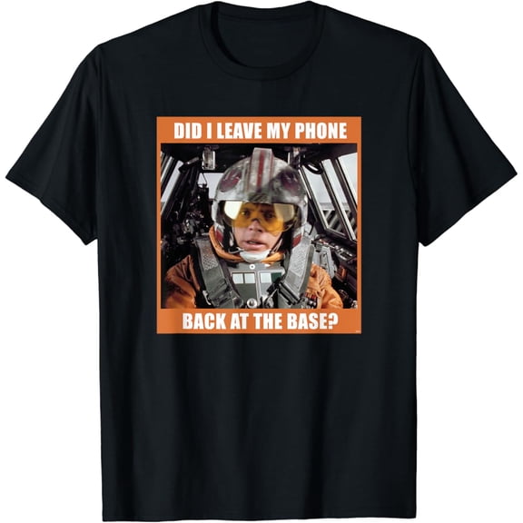Vintage Luke Skywalker Did I Leave My Phone Funny T-Shirt S-5XL - Trending Birrthday Tee Gifts Vintage Tee -Birthday Gifts