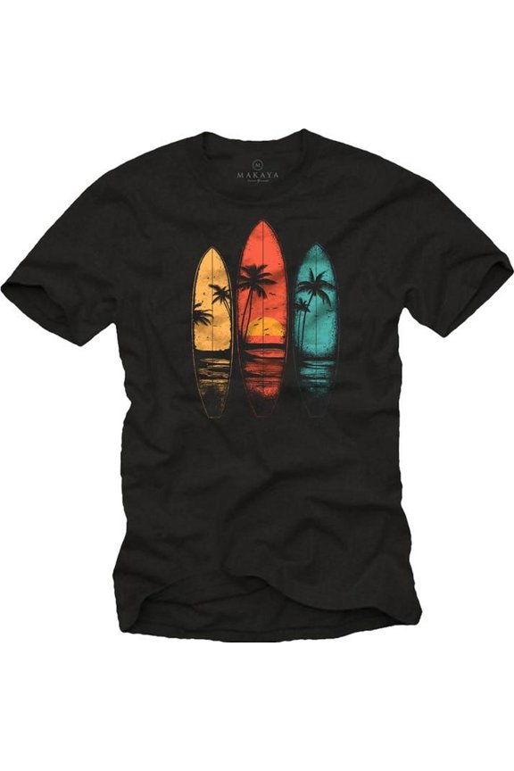 Vintage M1en’s surf t-S1Hirt with C1AliforniA1 Palm tree print and r beach design, perfect gift for surfers, gu and summ1er lovers, S-5XL