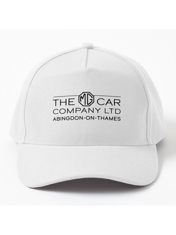 Vintage MG Car Logo Baseball Cap, Classic Vehicle Hat Style