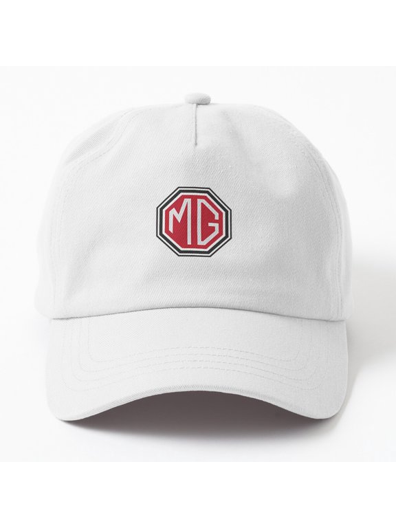 Vintage MG Logo Baseball Cap, Classic Graphic Design, Casual Hat Style