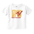 thumbnail image 1 of Vintage MTV Retro Boombox Logo Toddler Boy Girl T Shirt Infant Toddler Brisco Brands 6M, 1 of 6