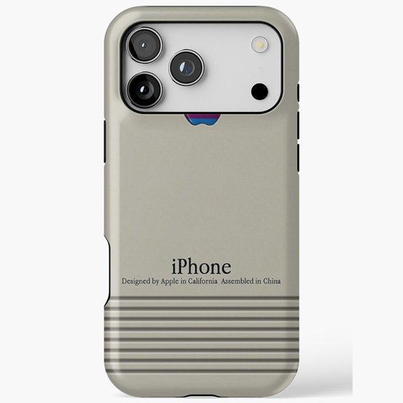 Vintage Macintosh Computer Retro Tech Apple Case for iPhone 11 12 13 14 15 16 17 Pro Max