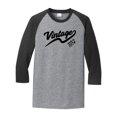thumbnail image 1 of Vintage Made in 1974 Great Adult Raglan 3/4 Sleeve Short Sleeve T-shirt-XL Heather Gray/Black, 1 of 4