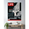 thumbnail image 1 of Vintage Magazine Poster Wall Art, Modern Wall Decor For Living Room Bedroom, 8x12 UNFRAMED, 1 of 3