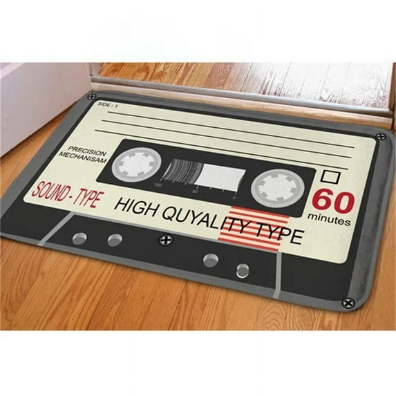 Vintage Magnetic Tape Entrance Door Mat Non-slip Indoor Porch Floor Mats Carpet for Living Room Soft Bedroom Area Rug