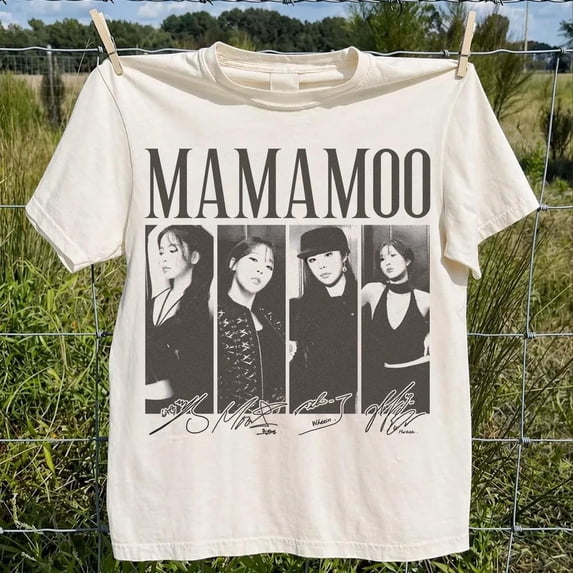 Vintage Mamamoo T-shirt, Mamamoo 2026 World Tour Shirt