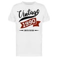 thumbnail image 1 of Vintage Man Since 1990 Men's T-shirt, 1 of 2