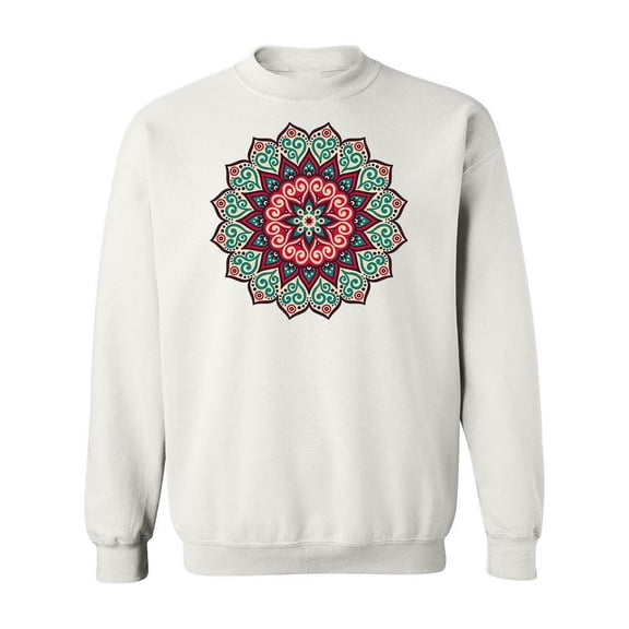 Vintage Mandala Design . Sweatshirt Women -Image by Shutterstock, Female Small