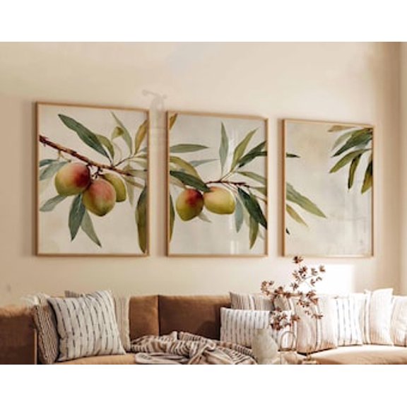 Vintage Mango Tree Prints, Botanical Wall Art, Poster Only