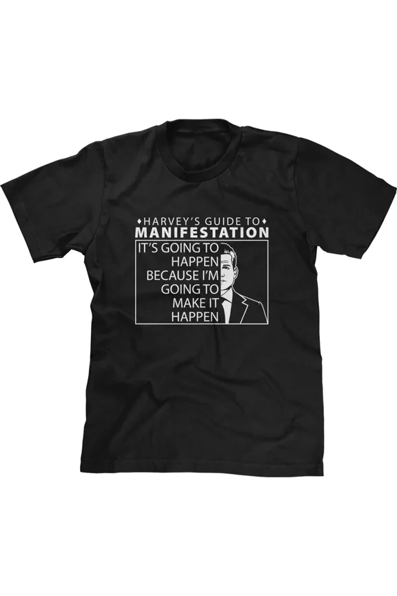 Vintage Manifestation Tv Show Suits Lawyer Fan Nyc Funny Comedy Drama Parody Mens Tee - Perfect Gifts For Everyone