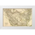thumbnail image 1 of Vintage Maps 18x13 White Modern Wood Framed Museum Art Print Titled - Persia Afghanistan and Baluchistan 1901, 1 of 4