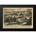 thumbnail image 1 of Vintage Maps 18x14 Black Modern Framed Museum Art Print Titled - Battle of Brandywine Pictorial 1777, 1 of 4