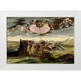 thumbnail image 1 of Vintage Maps 32x23 White Modern Wood Framed Museum Art Print Titled - Verucca 1700, 1 of 4