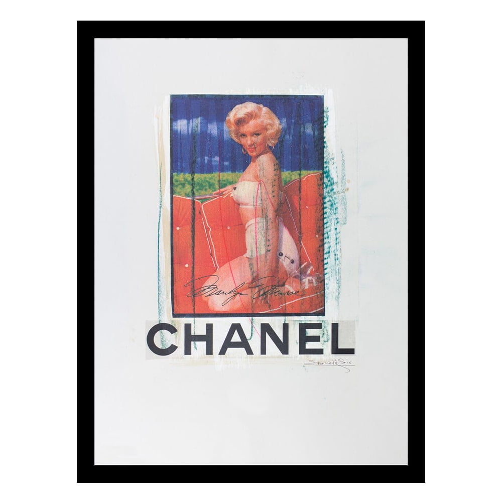 Vintage Marilyn Monroe in all her Beauty Framed Print