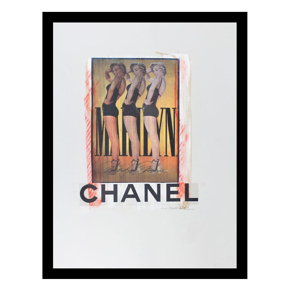 Vintage Marilyn Monroe times 3 Framed Print