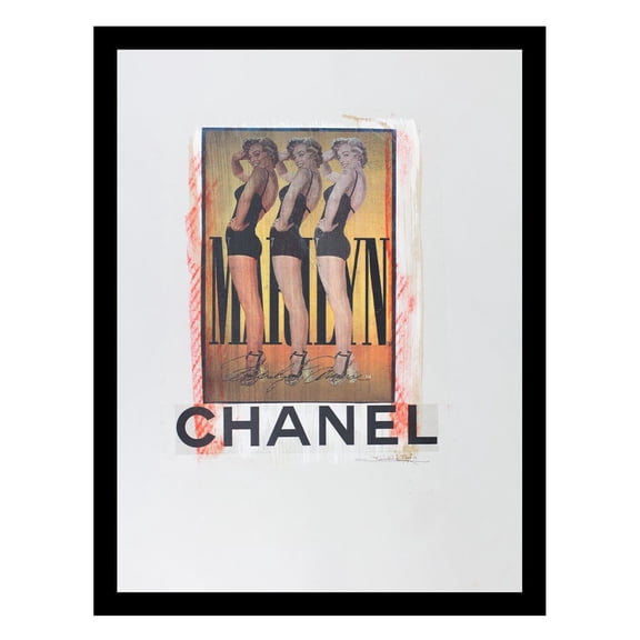 Vintage Marilyn Monroe times 3 Framed Print