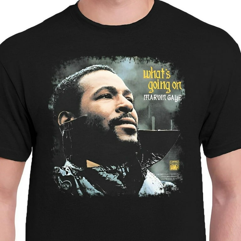 Vintage Marvin Gaye What's Going On Shirt Unisex Cotton Tee