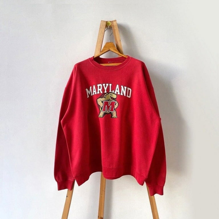Vintage Maryland Terrapins Sweatshirt University of Maryland Shirt UMD Shirt NCAA Basketball Vintage Shirt Unisex Shirt Sweatshirt Walmart