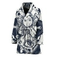 thumbnail image 1 of Vintage Masonic Freemasonry Women Bathrobe One Size Univeral Fits Fashion Lightweight Plush Fleece Long Robe For Women, 1 of 3