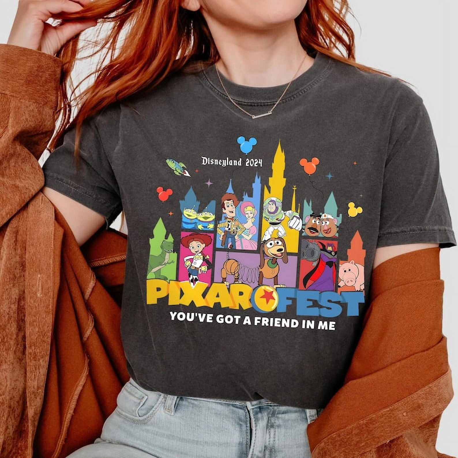 Vintage Meet Me At Pixar Pier Toy Story Shirt, Disneyland Pixar Fest