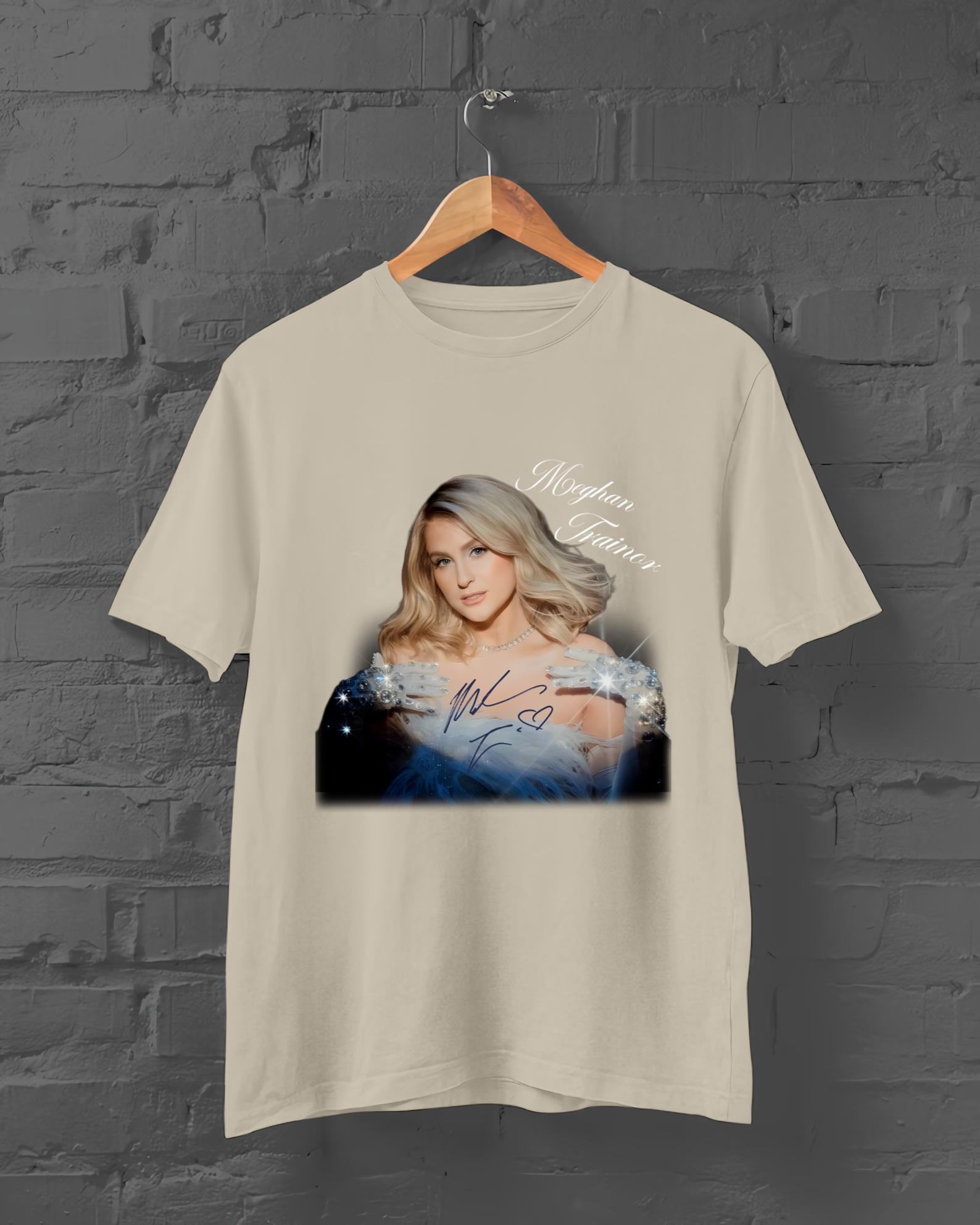 Vintage Meghan Trainor Signatures TShirt, Meghan Trainor Fan Gift