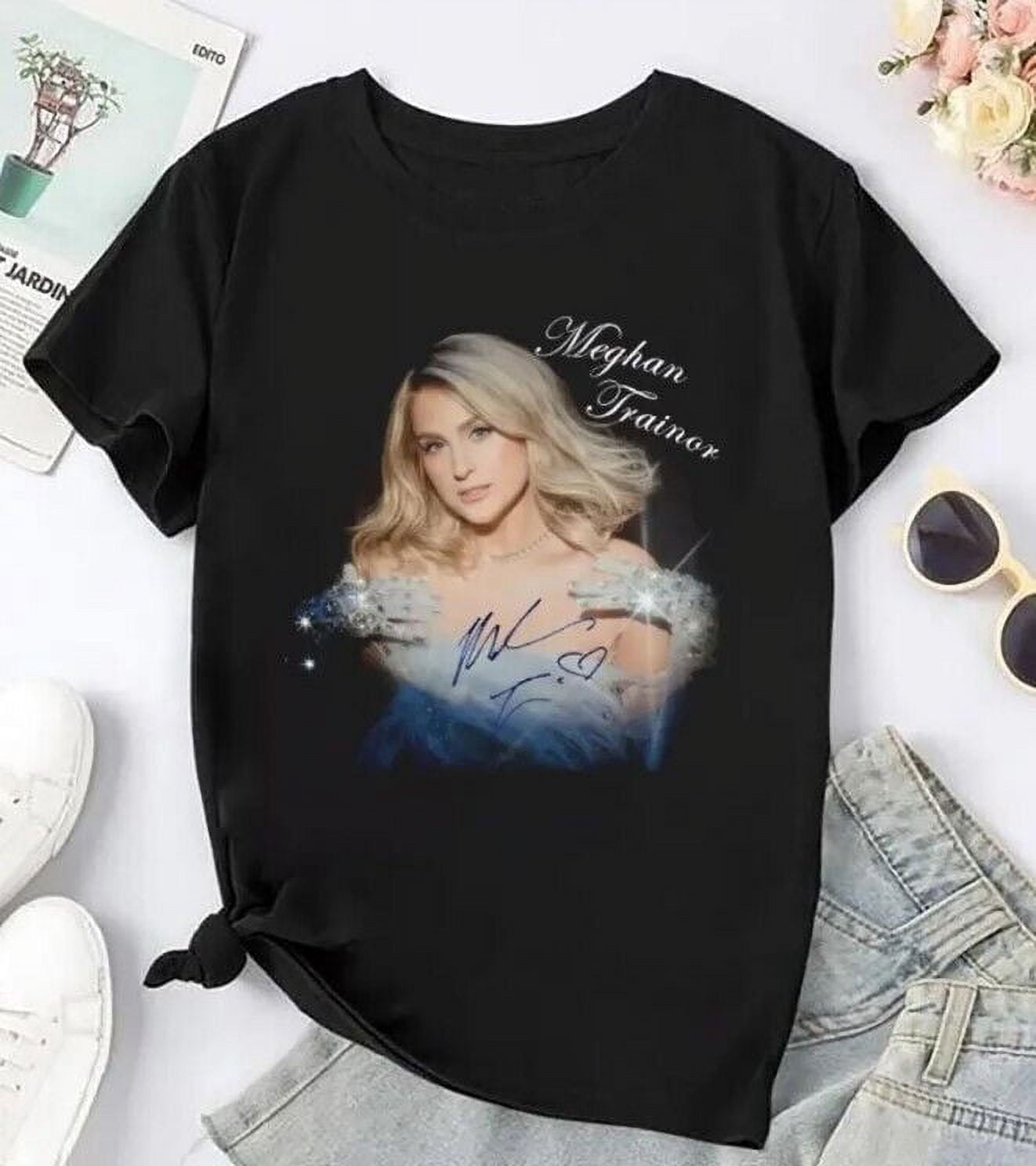 Vintage Meghan Trainor Signatures TShirt, Meghan Trainor Fan Gift