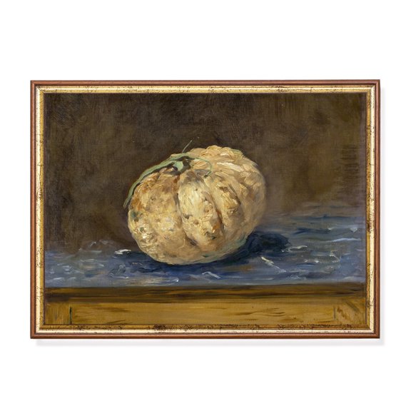 Vintage Melon Still Life Rustic Kitchen Poster Unframed Paper Print