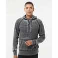 thumbnail image 1 of Vintage Men's Zen Fleece Men's Pullover Hood Dark Smoke Sweater L, 1 of 5