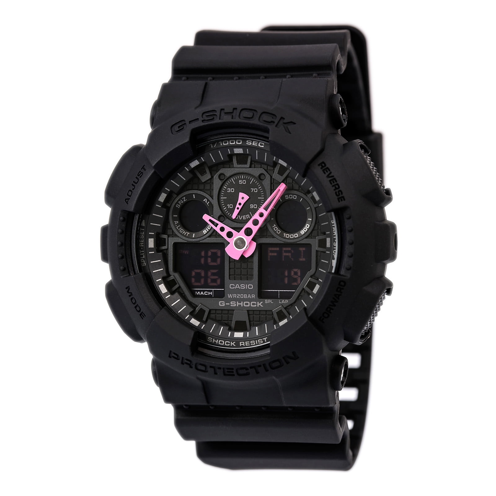 G shock pink black sale