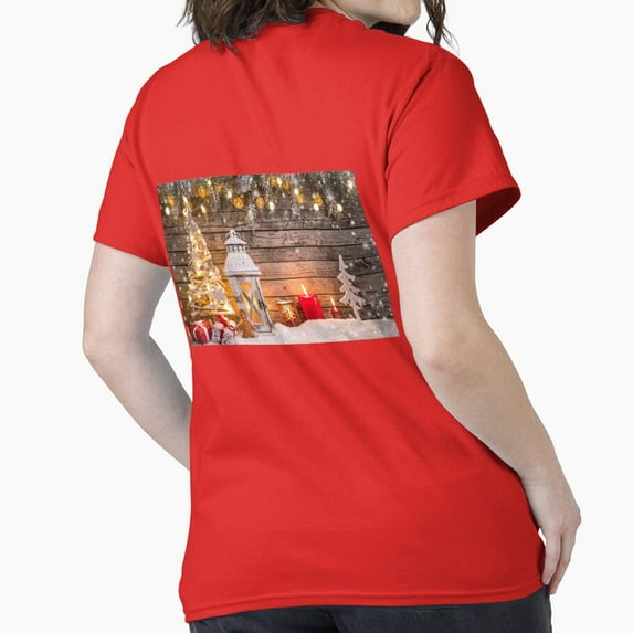 Vintage Merry Christmas Cursive Script Simple Holiday - Last-Minute Gift G21745 Unisex T-Shirt, Up to Size 5XL