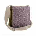 thumbnail image 1 of Vintage Messenger Bag, Floral, Unisex Cross-body, by Ambesonne, 1 of 2