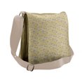 thumbnail image 1 of Vintage Messenger Bag, Romantic Blooming Roses, Unisex Cross-body, by Ambesonne, 1 of 2