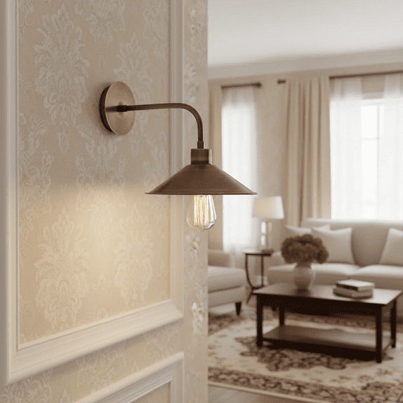 Vintage Metal Body Barn Light Wall Sconce